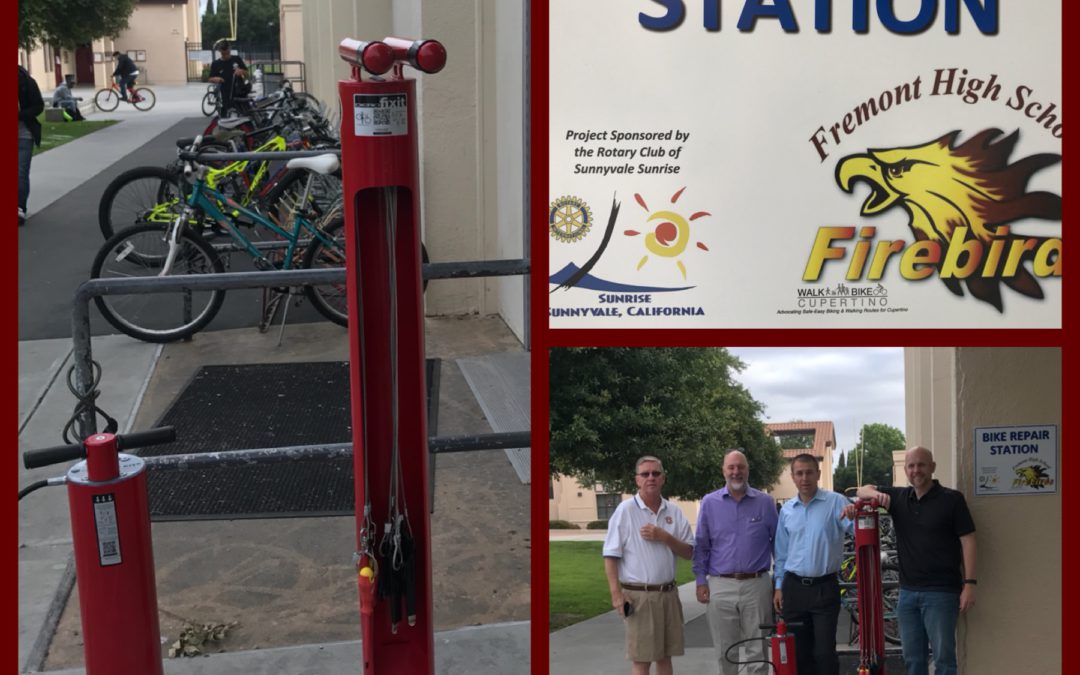 Bicycle repair stations coming soon to Cupertino, Sunnyvale high schools