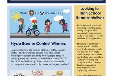 Safe Routes June Newsletter