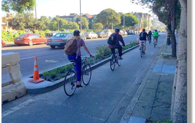 Stevens Creek Boulevard Separated Bike Lanes Project Update