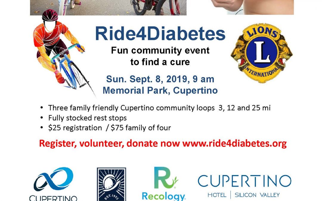 Cupertino:  Ride 4 Diabetes!