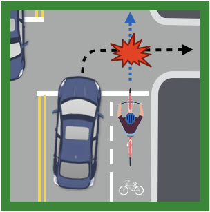 Cyclists and Motorists: Avoid a “Right Hook” on McClellan Road