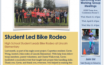 Safe Routes to School March newsletter