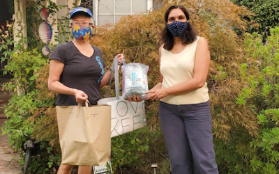 WBC Boardmember leads Masks for Heroes group to support community