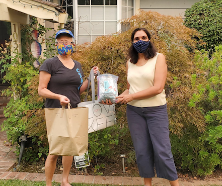 WBC Boardmember leads Masks for Heroes group to support community