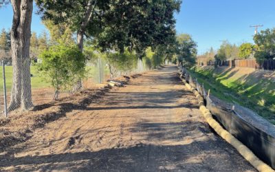 Construction starts on Regnart Trail: First Pics