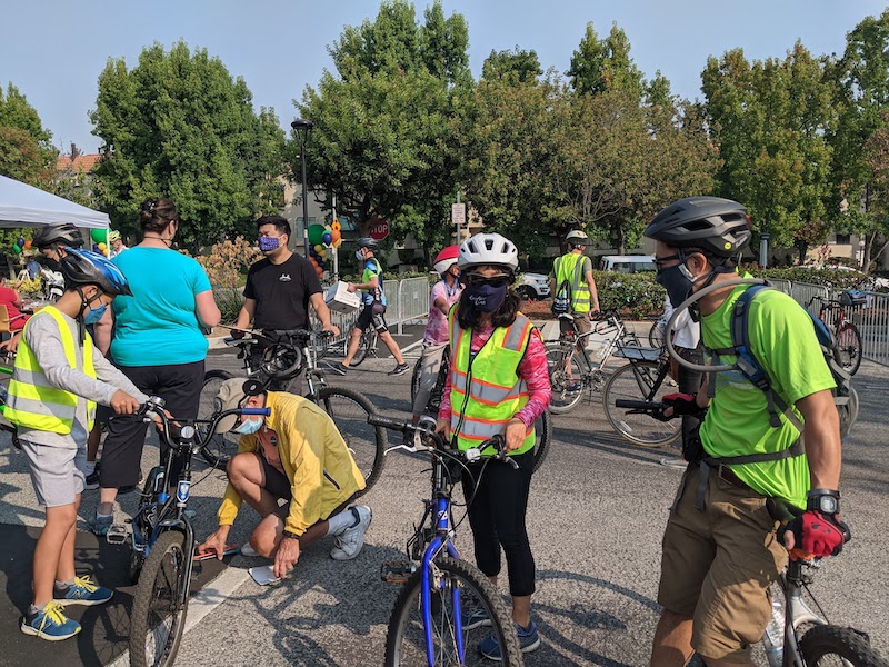 Fun times at the 2021 Cupertino Bike Fest!