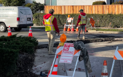 First Look: Crosswalk Construction on Regnart Trail