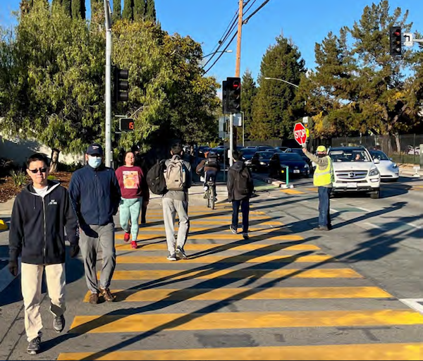 Borough builds safer pedestrian crossing on busy Queenscliff street