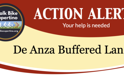 About the DeAnza Buffered Bike Lanes