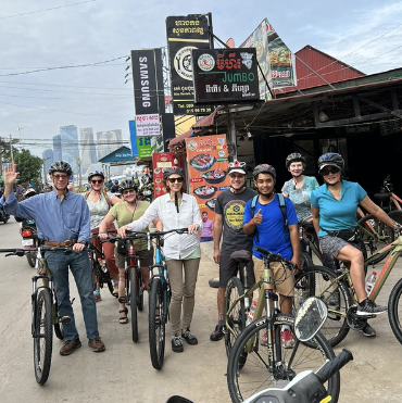 guided tour by bike