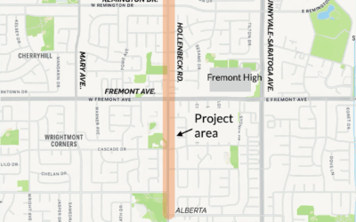 Sunnyvale Debates Bike Lanes on Hollenbeck