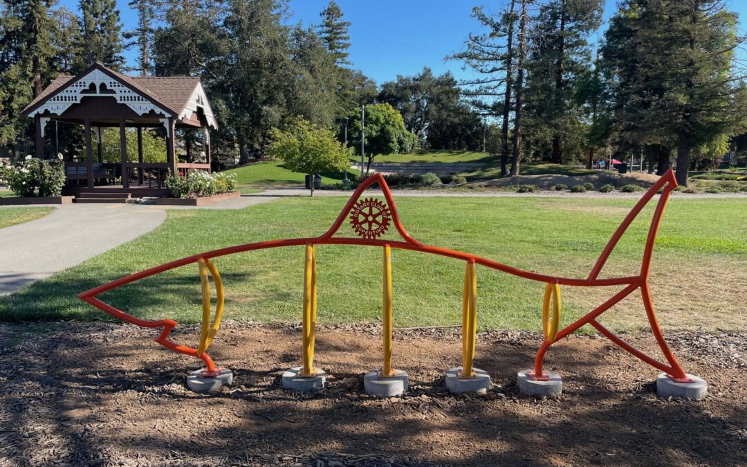 A Shark Has Landed in Memorial Park