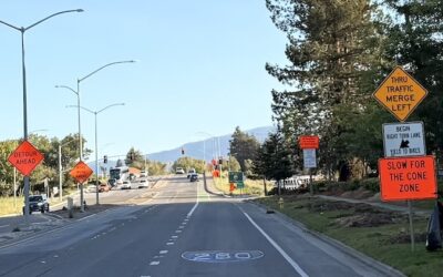 Bridge work on Wolfe Road at I-280 begins