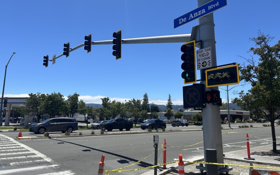 Next Leg of Stevens Creek Protected Bike Lanes Proceeds at a Crawl