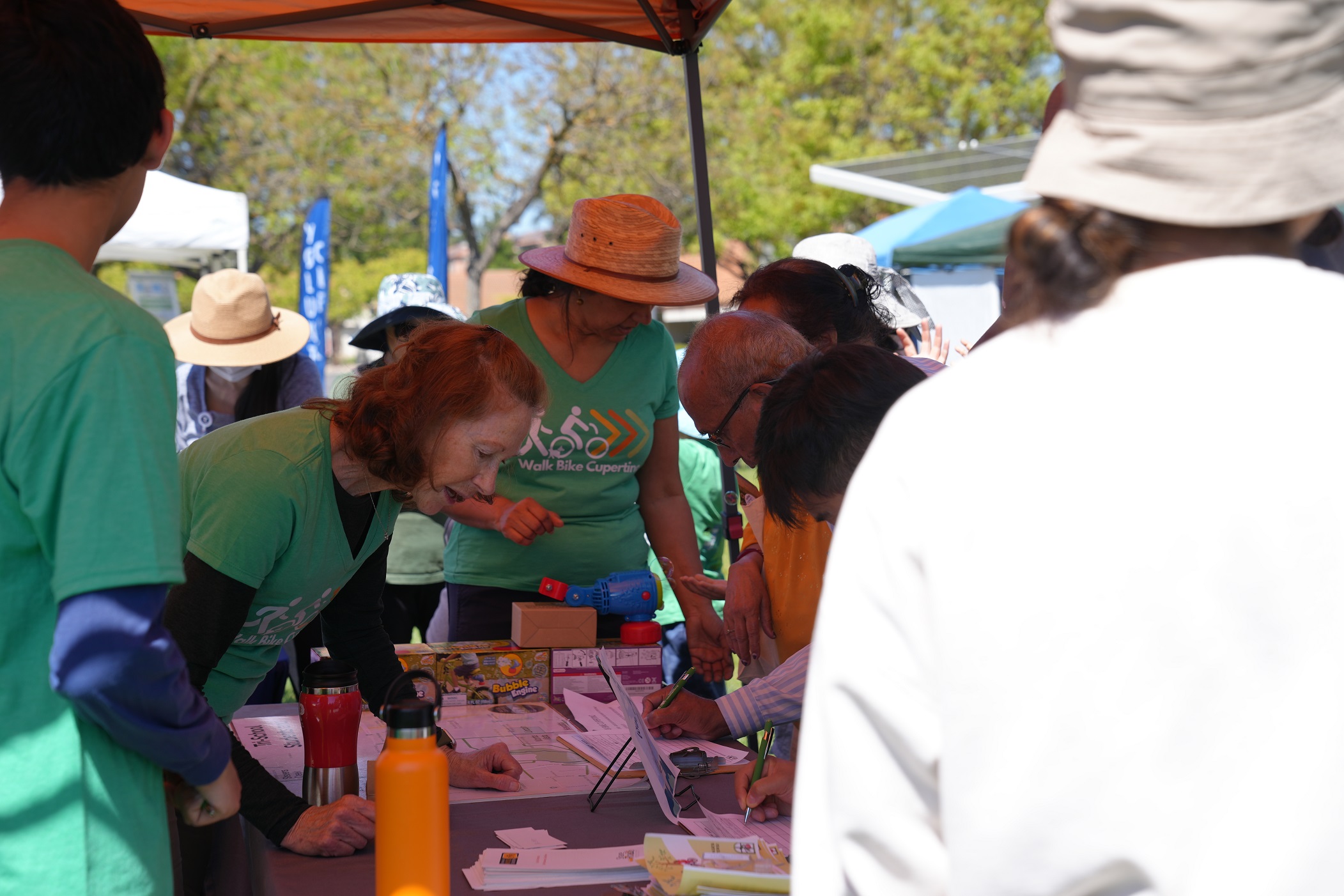 Walk Bike Cupertino at Earth Day