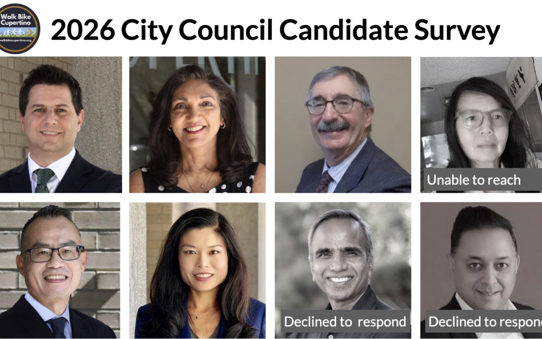 This City Council election will decide the future of walking and biking in Cupertino
